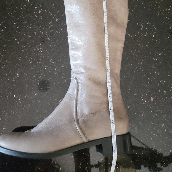Browns Couture Made in Italy Grey Zip Boots - Picture 8 of 8
